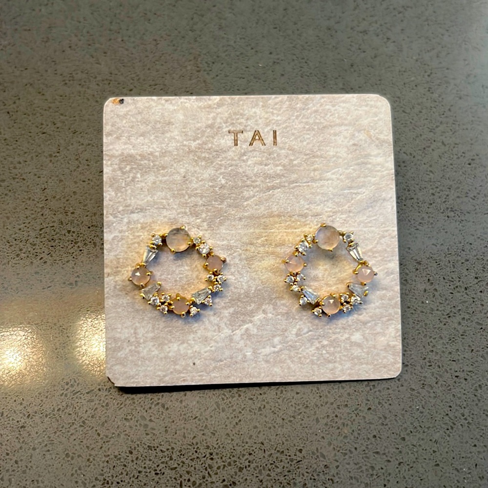 Tai earrings. Barely worn, very pretty!